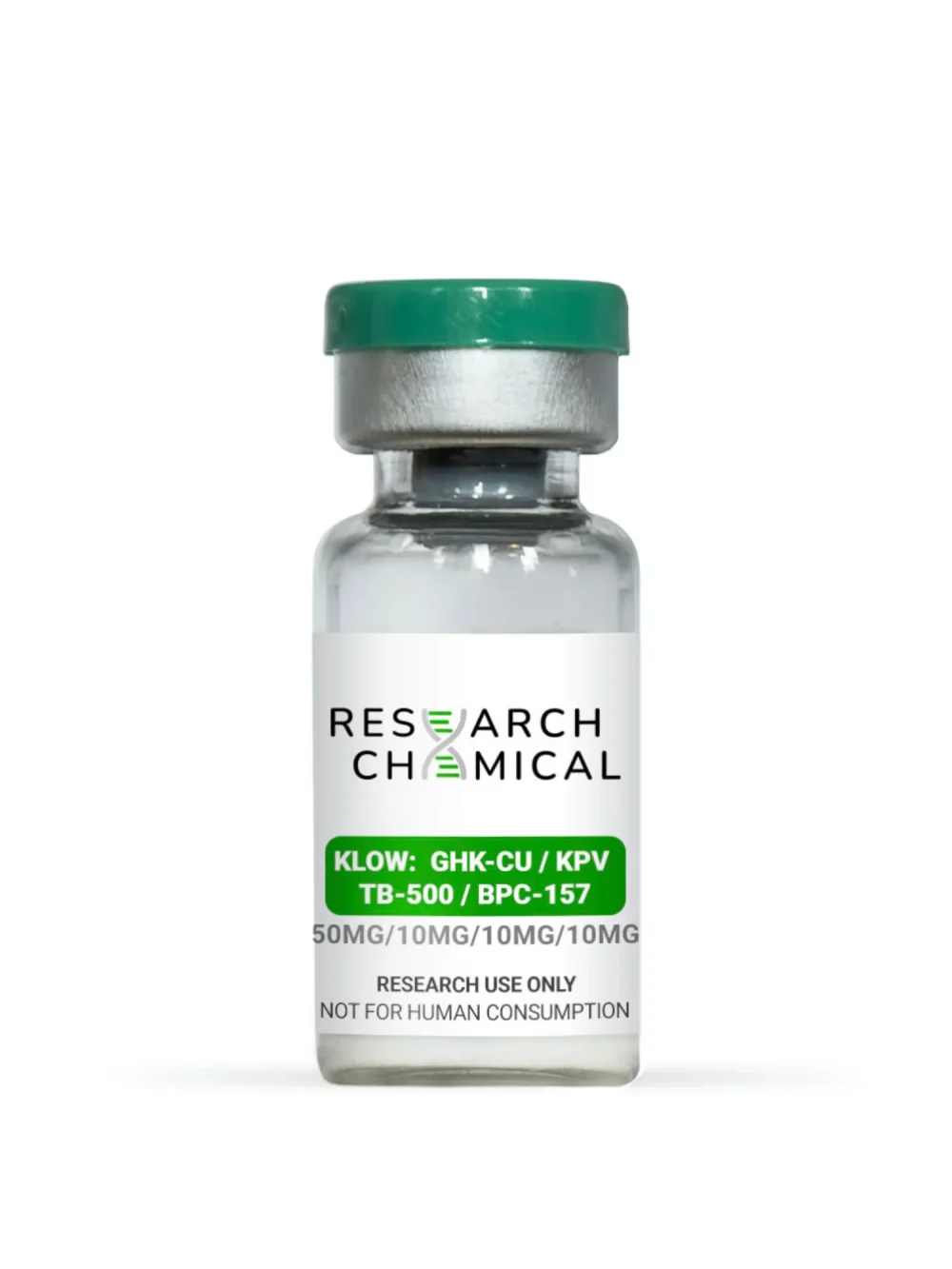 Peptide Stacks 4 KLOW GHK-CU KPV TB-500 BPC-157